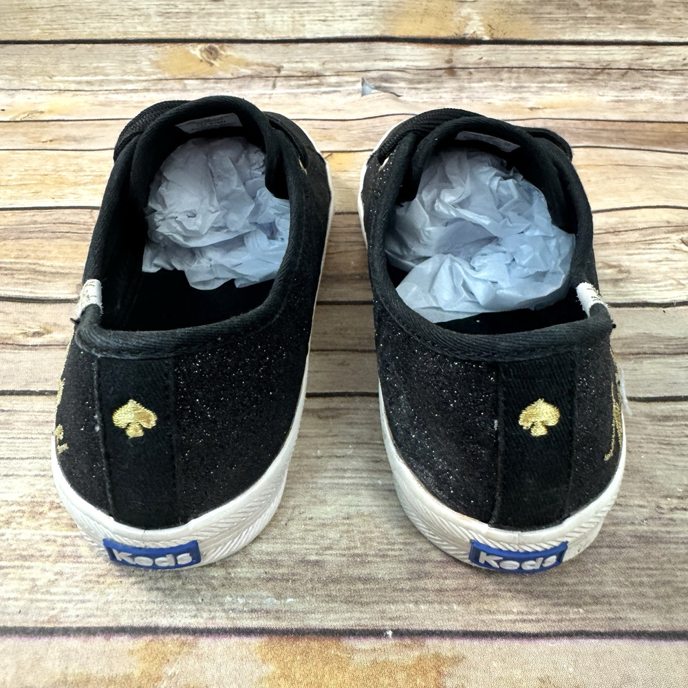 Kate Spade Girls Keds Champion Glitter Celebrations Lace Up Tennis Shoes 4M - Picture 6 of 8